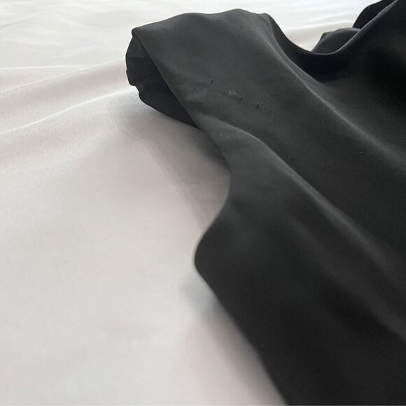 ZARA BLACK CUT OUT SLEEVELESS COLUMN MAXI DRESS 2157/223 - S - Picture 11 of 14